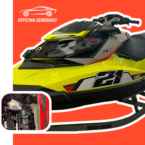 Officina William Semeraro riparazione moto d'acqua